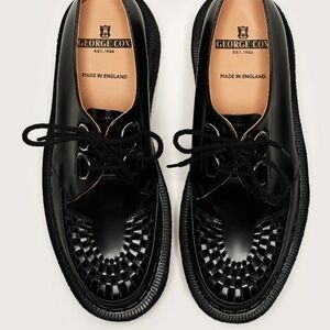 UNDERCOVER x George Cox Edition Black Skipton Loafers